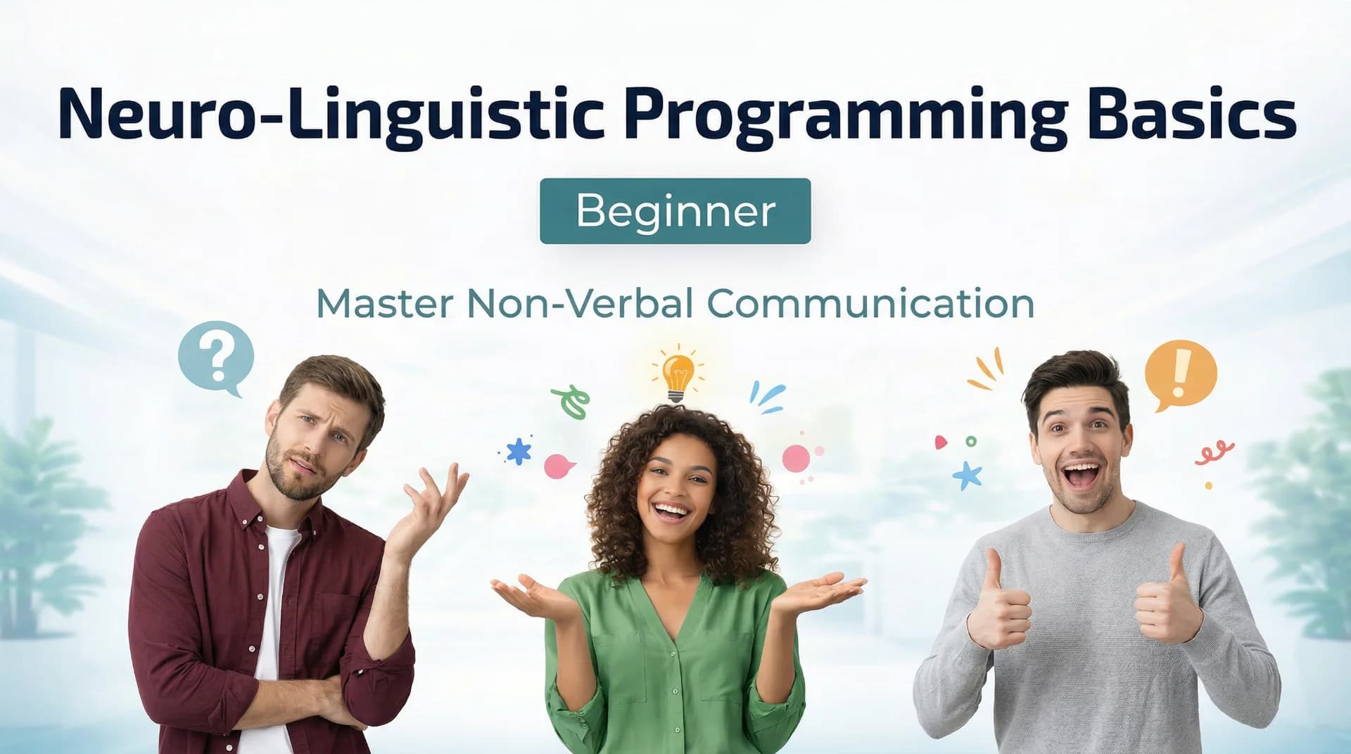 Neuro Linguistic Programming Basics — body language and NLP course at BodyLytics
